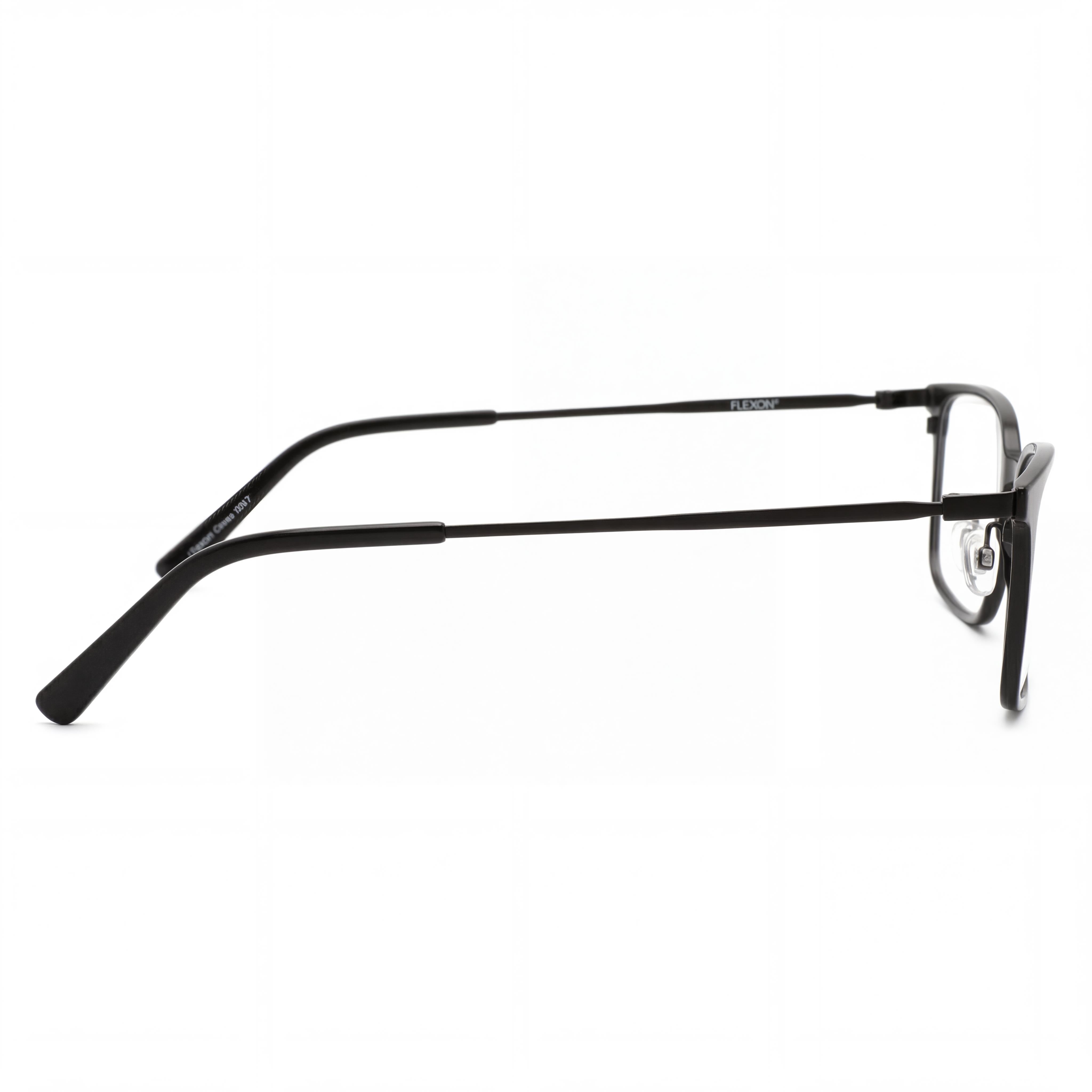 Gafas Flexon EP8003 Negras Rectangulares Unisex, Acetato 55mm, Photo 2