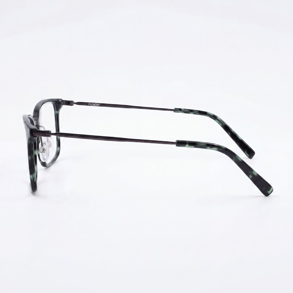Flexon EP8003 Rectangle Eyeglasses for Women — front view, Acetate
