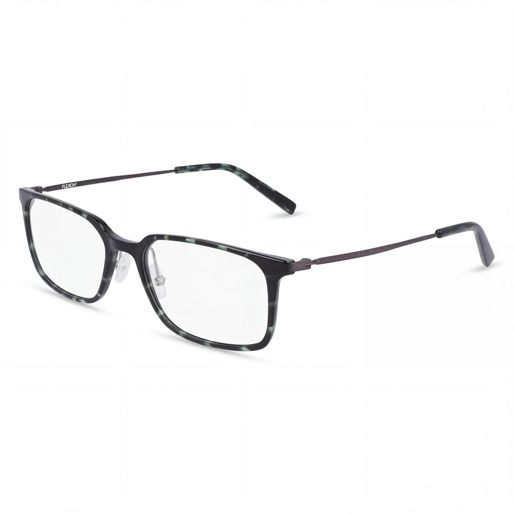 Flexon EP8003 Havana Rectangle Eyeglasses for Women, Acetate frame