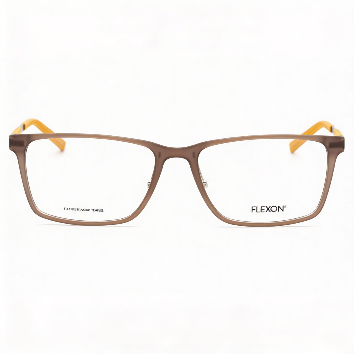 Flexon Ep8005 Matte Crystal Taupe Eyeglasses Unisex, 57mm, Photo 2