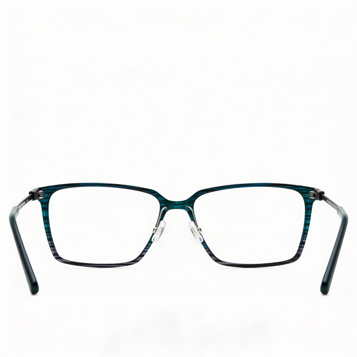 Flexon Ep8010 Teal Grey Gradient Rectangle Eyeglasses for Women, 54mm, Photo 3