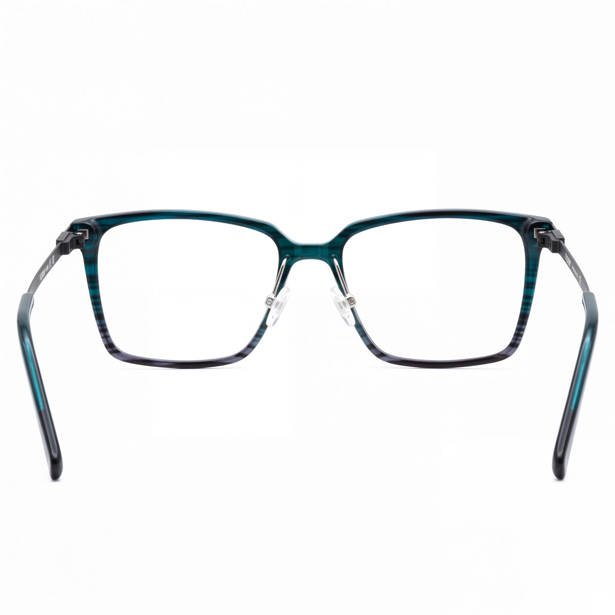 Gafas graduadas rectangulares para mujer Flexon Ep8010, color gris azulado degradado, 54 mm, Photo 3