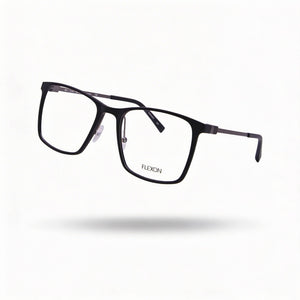 Flexon Ep8011 Rectangle Eyeglasses Unisex — front view, Plastic