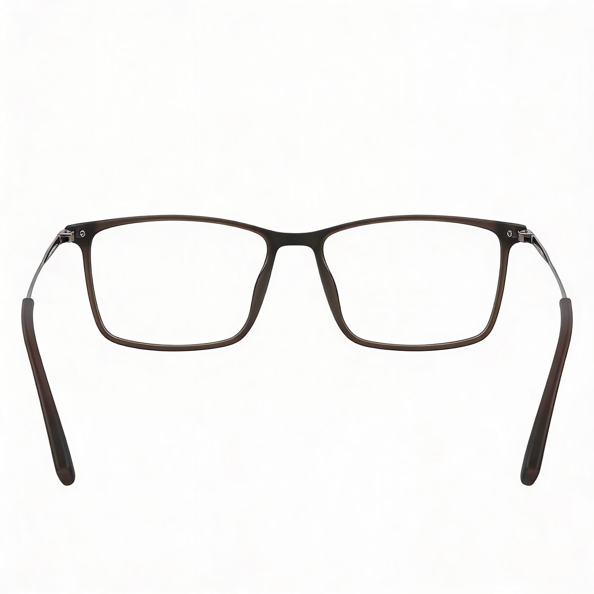 Gafas rectangulares unisex Flexon EP8015, color roble oscuro mate, 54 mm, Photo 3