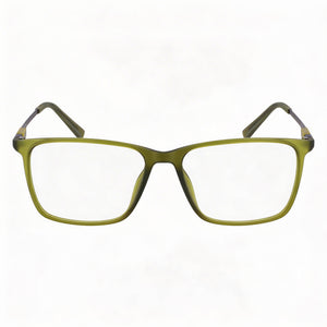 Flexon EP8019 Rectangle Eyeglasses Unisex — front view, Injected