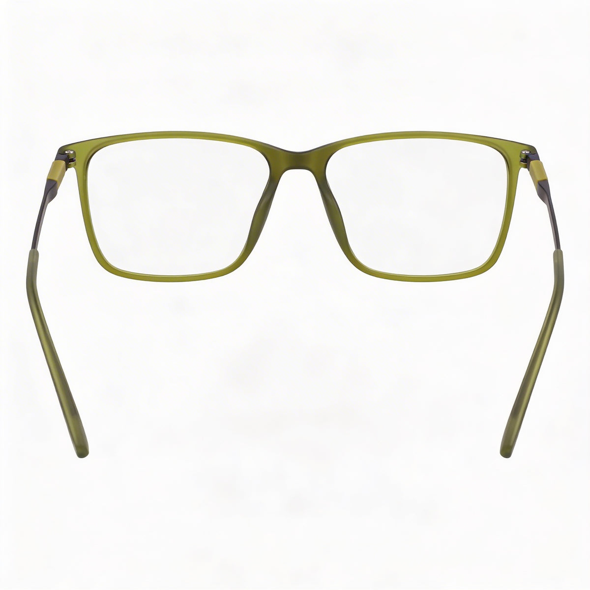 Flexon EP8019 Matte Crystal Moss Rectangle Eyeglasses Unisex, 54mm, Photo 4