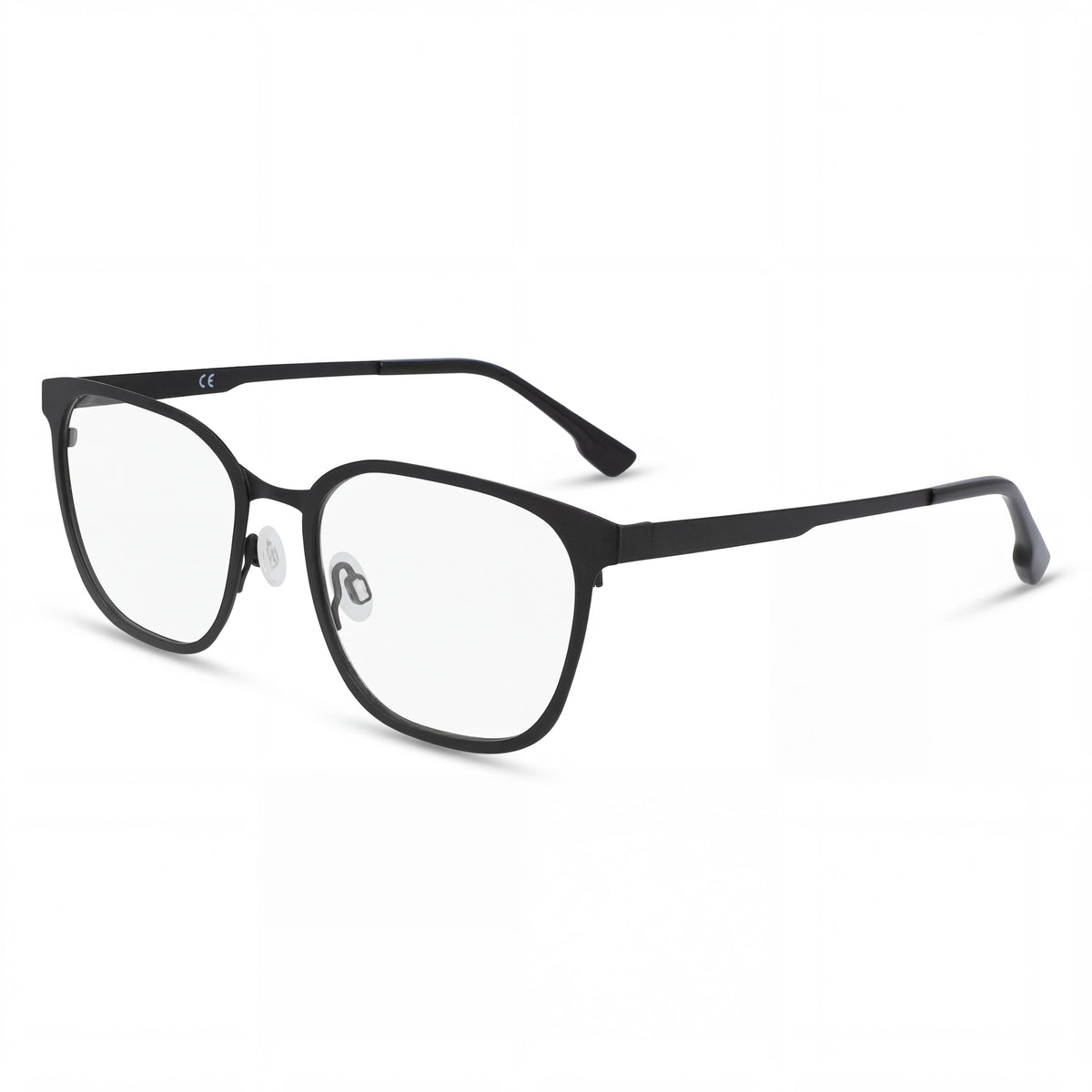 Flexon Flx1005mag-set Matte Black Rectangle Eyeglasses for Men, Photo 1