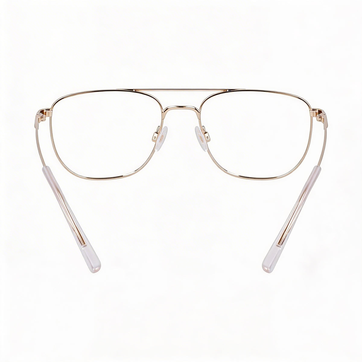 Gafas graduadas de aviador Flexon Gold para hombre, metal 55 mm, Photo 3