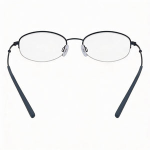Flexon H6030 Oval Eyeglasses for Women — front view, Acetate
