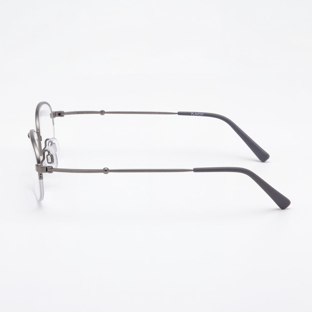 Flexon H6030 Oval Eyeglasses for Unisex — front view, Flexon