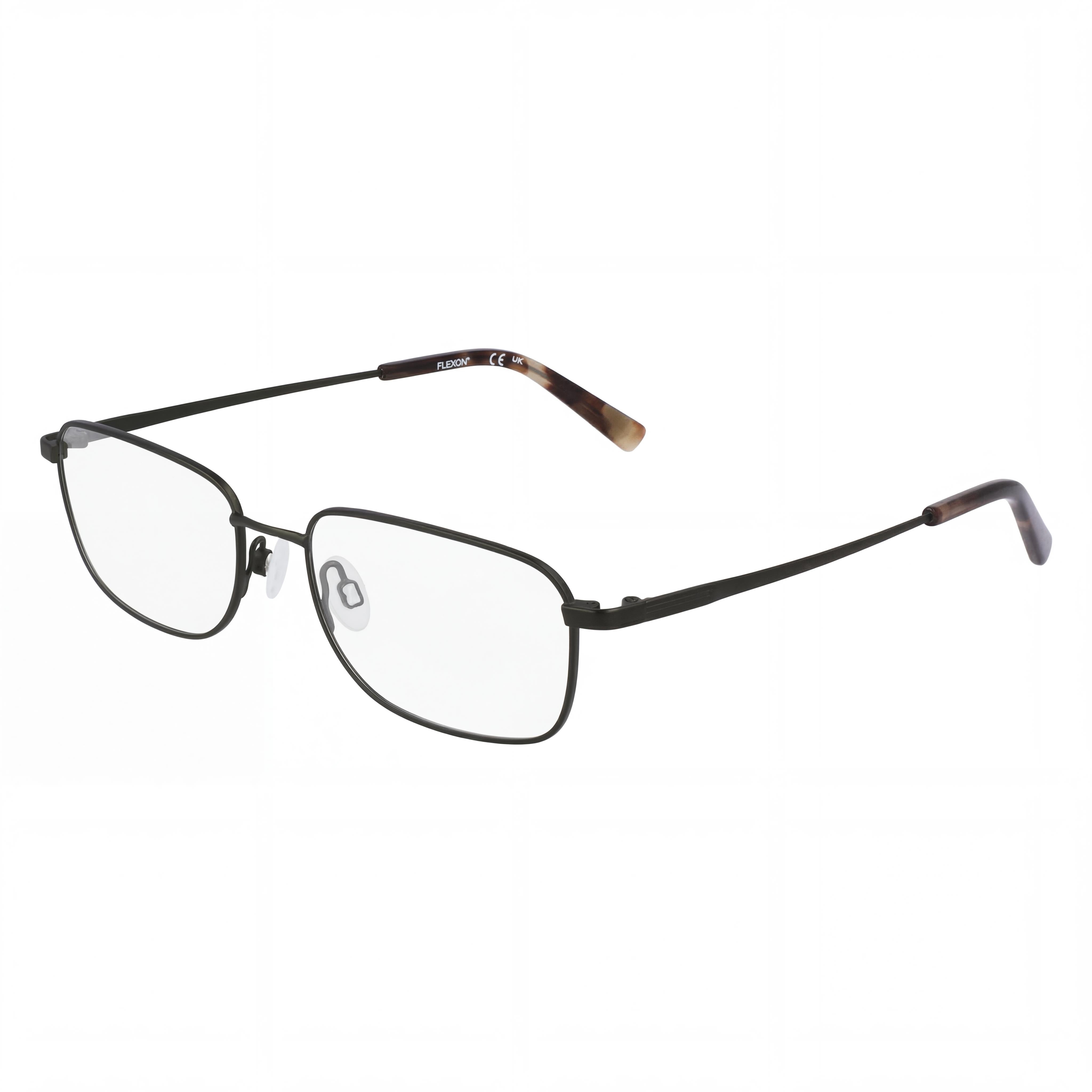 Flexon H6068 Moss Rectangle Unisex Eyeglasses, Photo 1