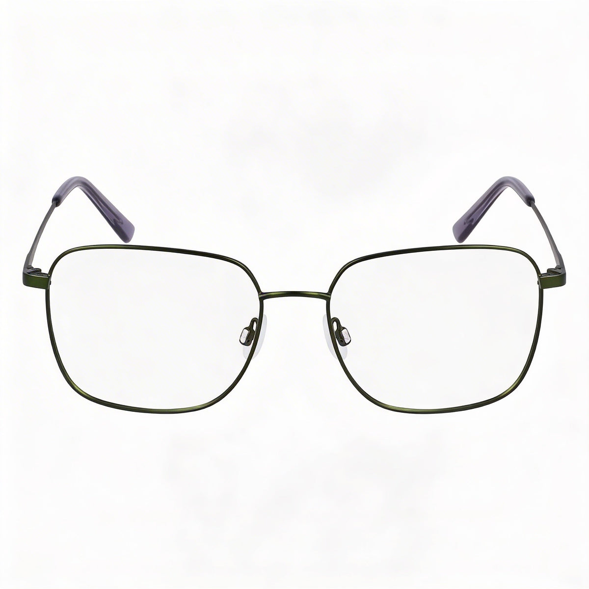 Flexon H6070 Matte Moss Rectangle Eyeglasses for Men, Metal 53mm, Photo 2