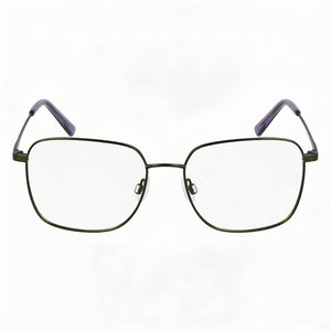 Flexon H6070 Rectangle Eyeglasses for Men — front view, Metal