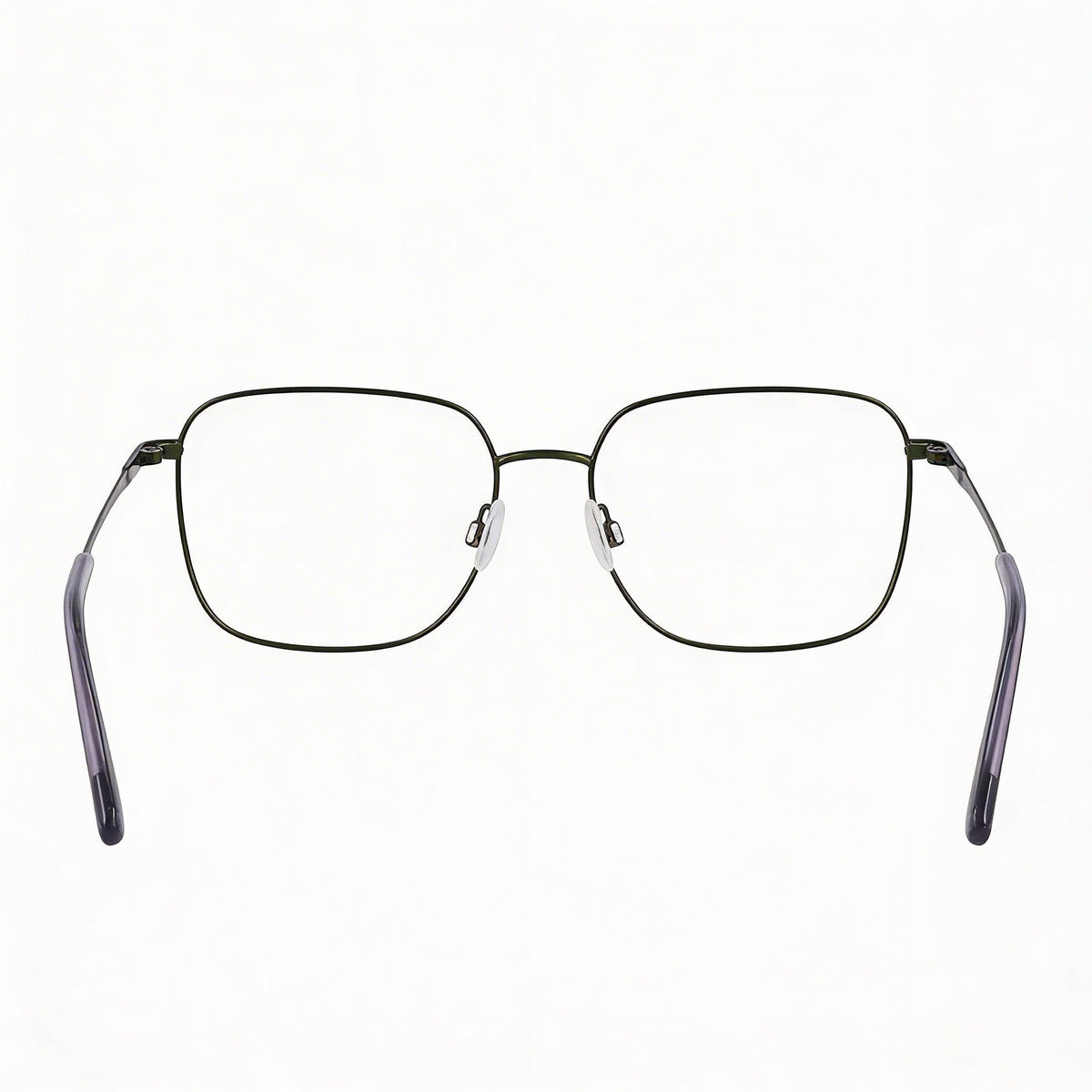 Flexon H6070 Matte Moss Rectangle Eyeglasses for Men, Metal 53mm, Photo 4