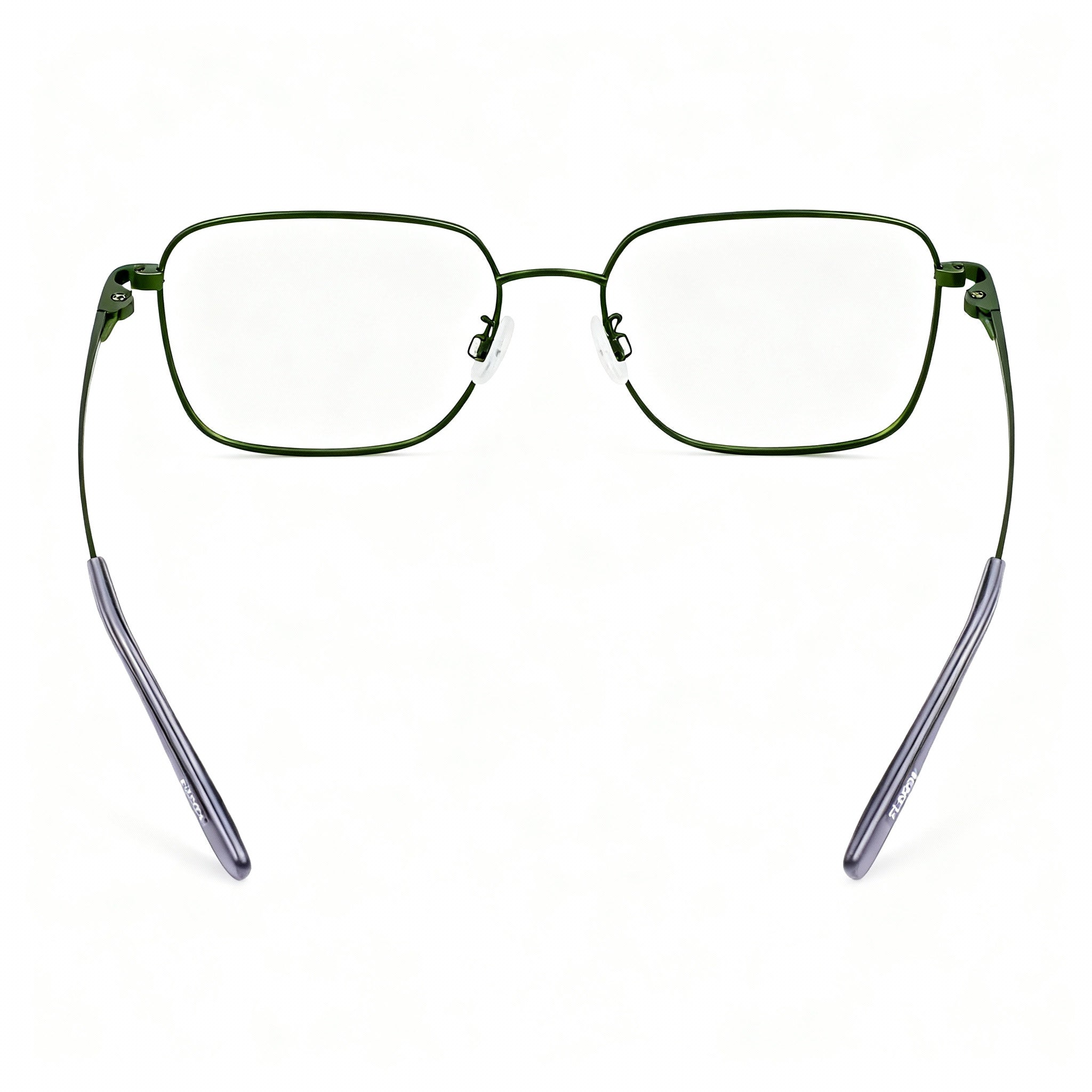 Gafas Flexon H6070 Rectangulares Mate Moss para Hombre, Metal, Photo 3