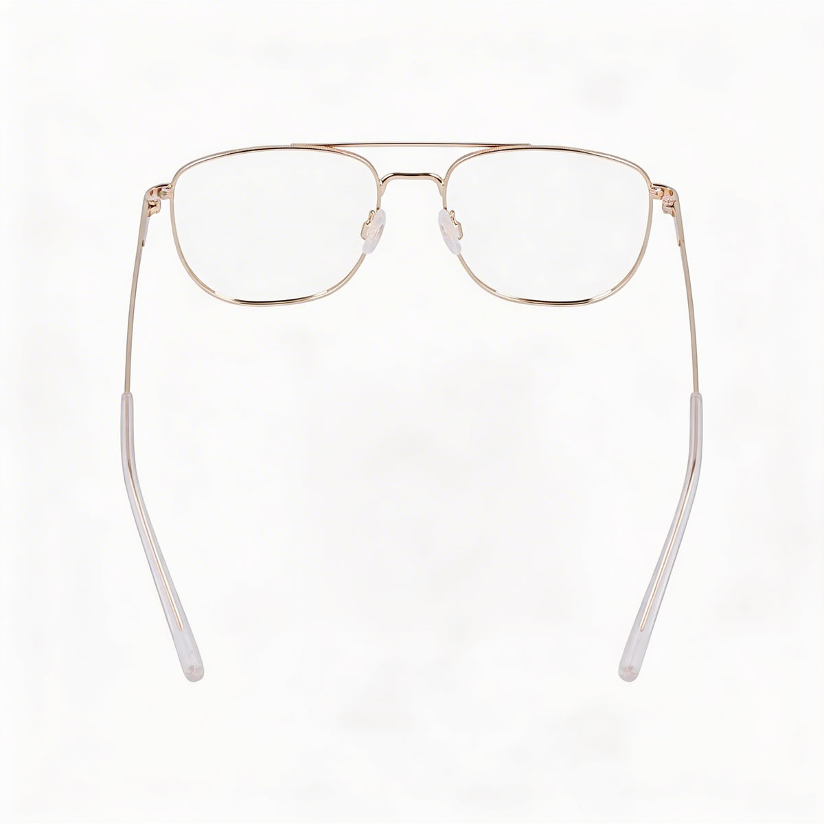 Flexon H6072 Gold Aviator Eyeglasses for Men, 52mm, Photo 4