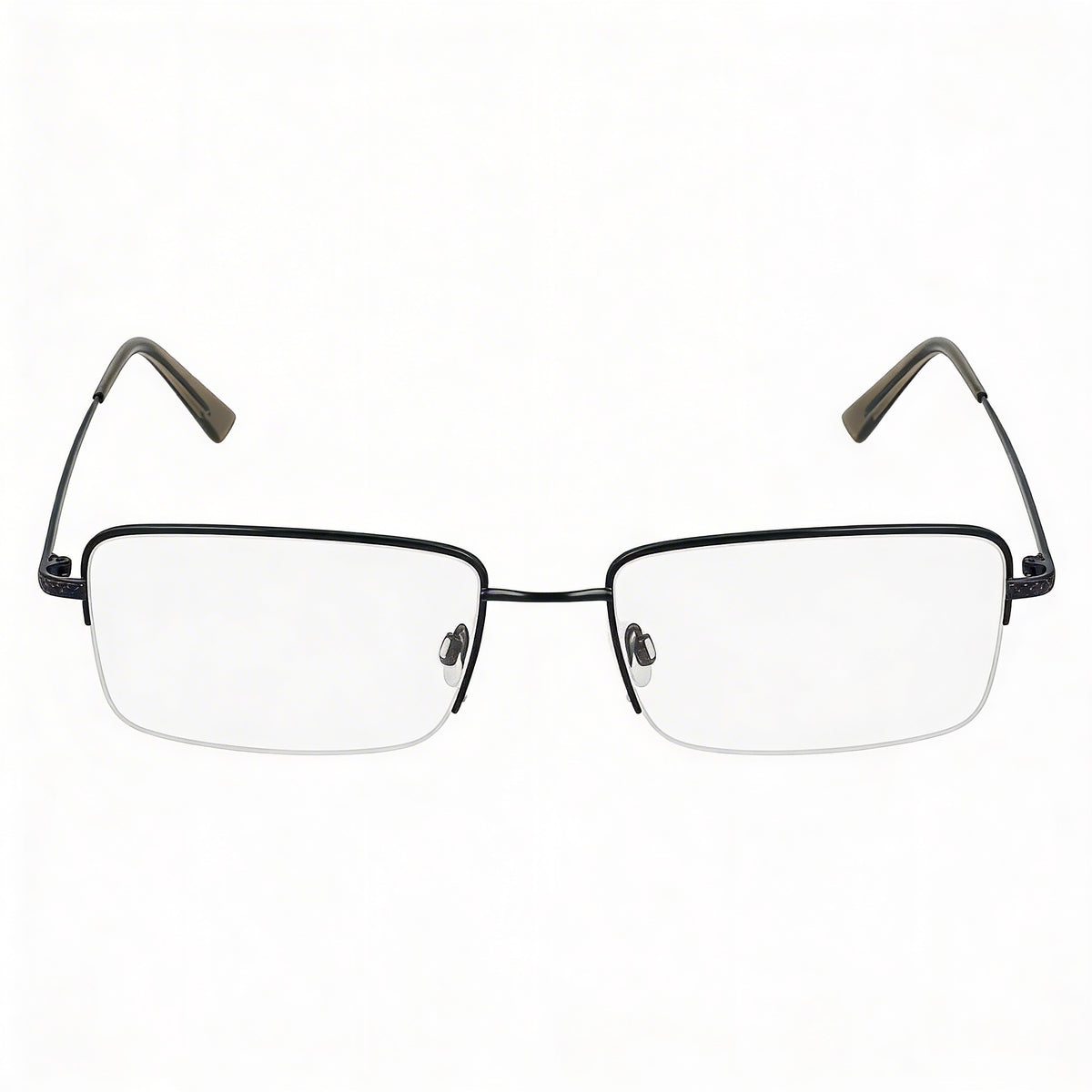 Gafas rectangulares Flexon H6073 azul satinado para hombre, Photo 2