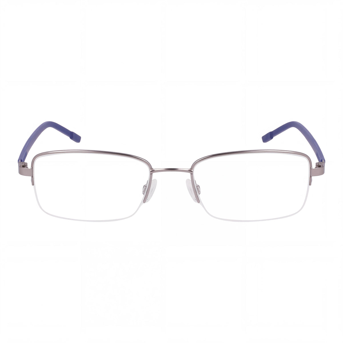 Flexon H6079 Gafas para Hombre Rectangulares en Metal Satinado, Acetato 52mm, Photo 2