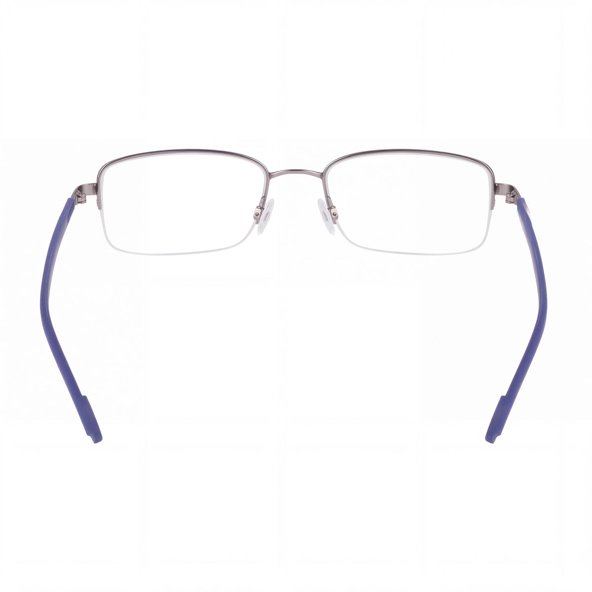 Flexon H6079 Gafas para Hombre Rectangulares en Metal Satinado, Acetato 52mm, Photo 4