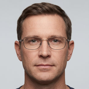 Flexon Lana Brown Eyeglasses Men — lifestyle wear, office and reading