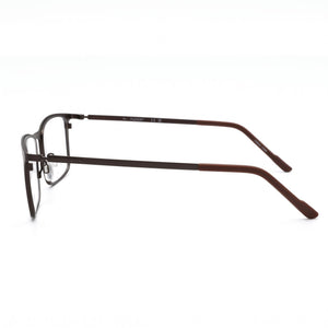 Flexon Rectangle Eyeglasses for Men — front view
