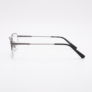 Flexon Rectangle Eyeglasses Unisex — front view, Acetate