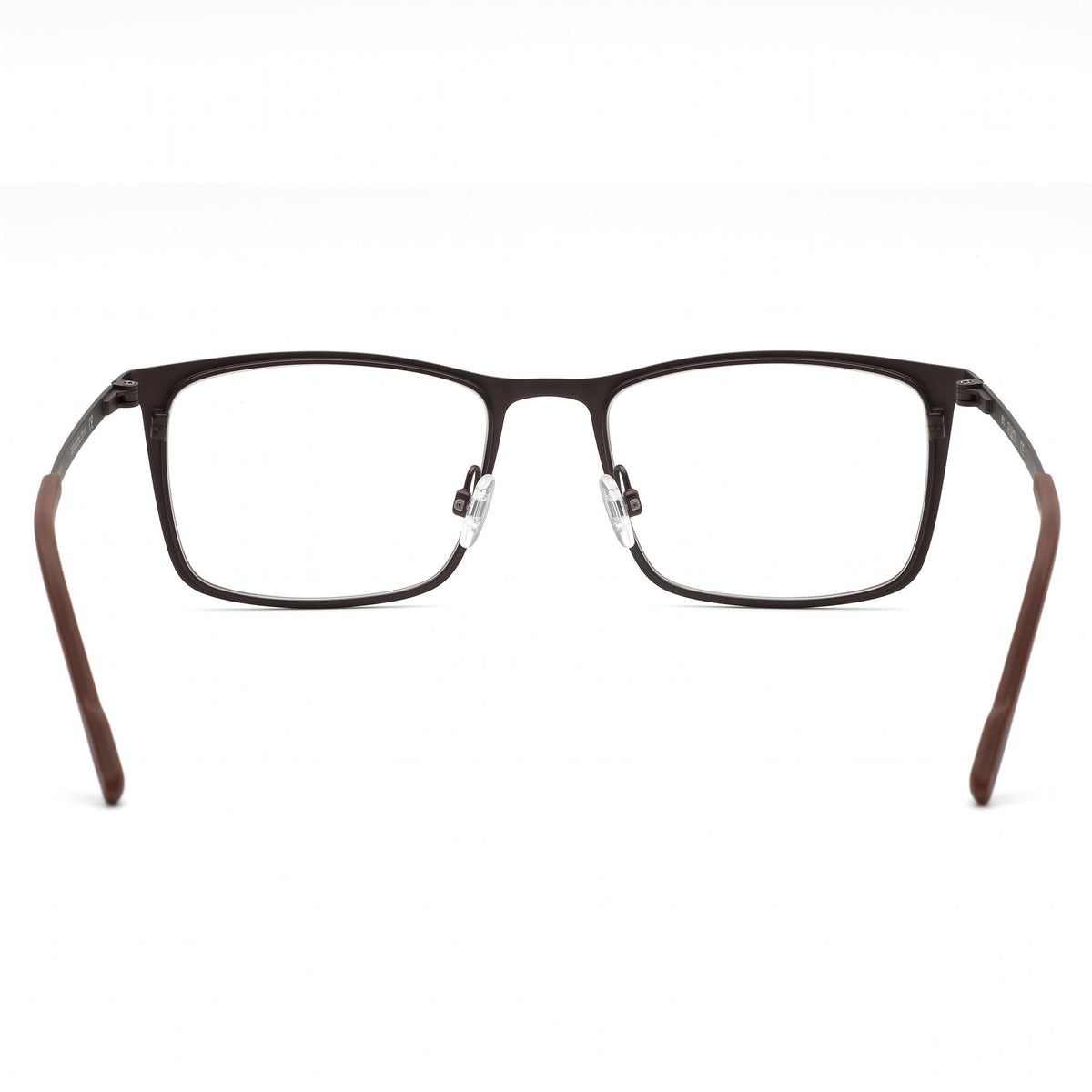 Flexon Rectangle Eyeglasses for Men, Matte Gunmetal Sepia, Photo 3