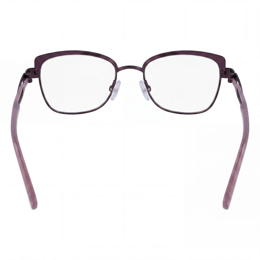 Flexon W3012 Cat Eye Eyeglasses for Men — front view, Metal