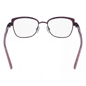 Flexon W3012 Cat Eye Eyeglasses for Men — front view, Metal