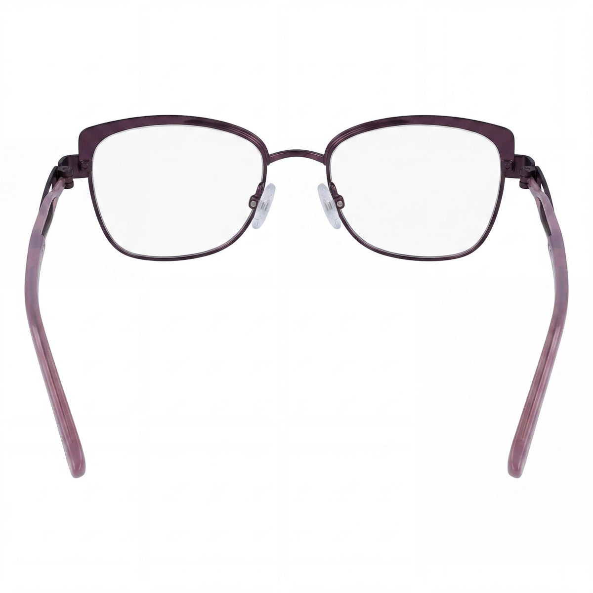 Flexon W3012 Plum Cat Eye Eyeglasses for Men, Metal, Photo 2