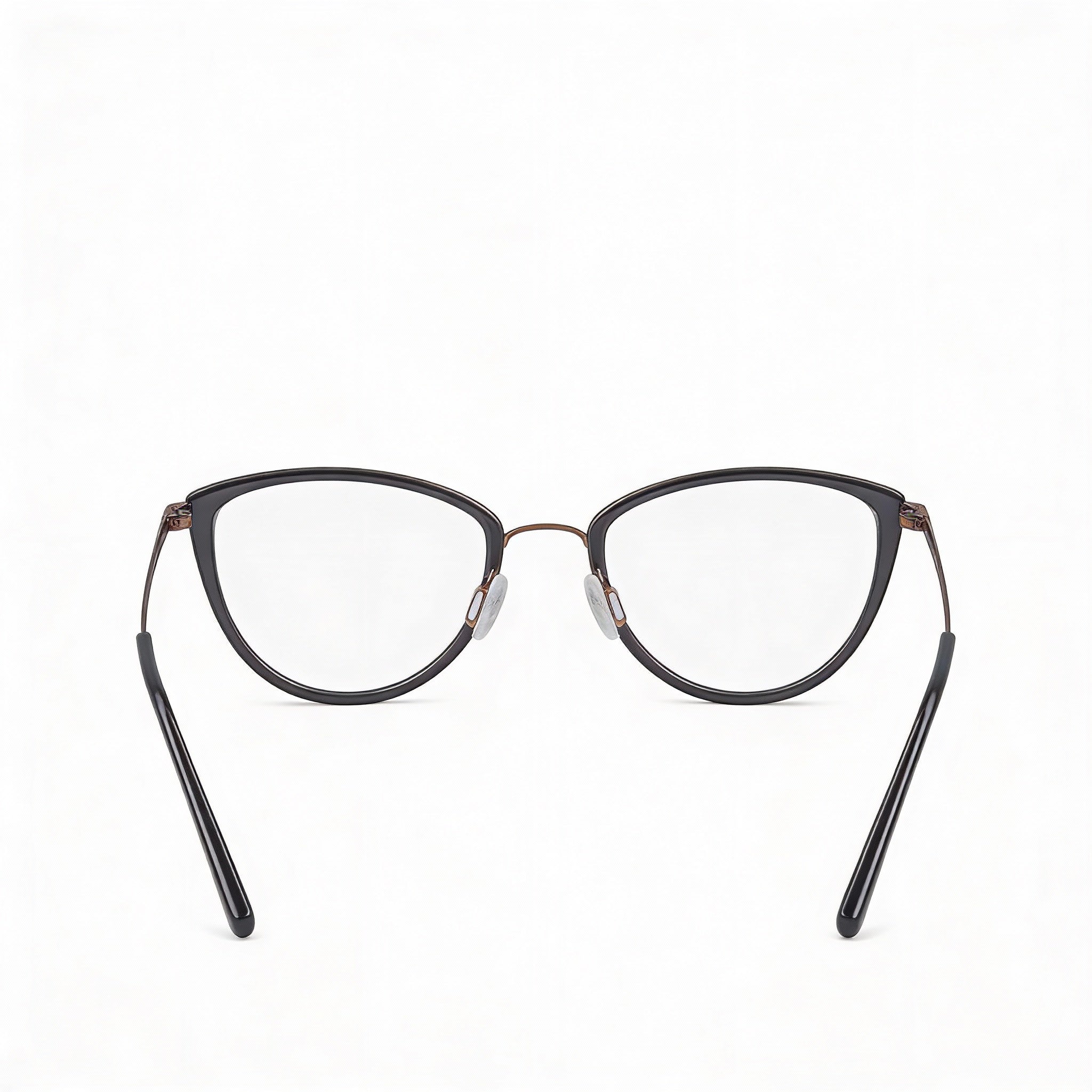 Gafas Flexon W3020 tipo ojo de gato en gris para hombre, de metal, Photo 2