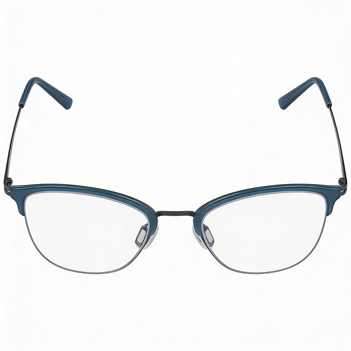 Flexon W3023 Blue Rectangle Eyeglasses for Women, Photo 3