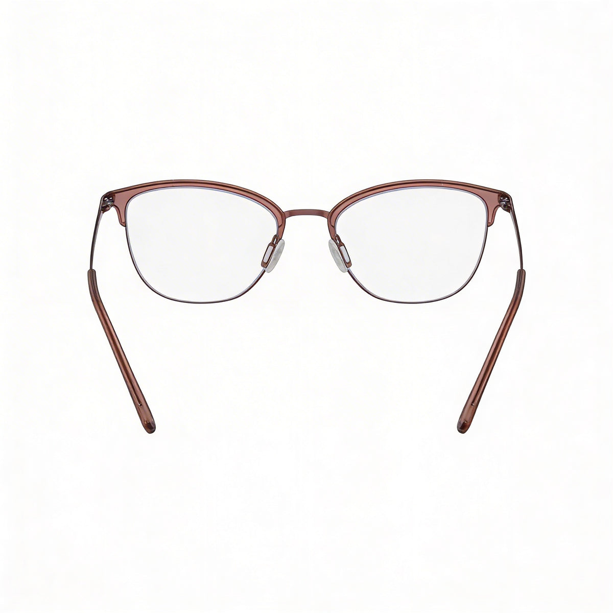 Flexon W3023 Blush Square Eyeglasses for Women, Acetate 52mm, Photo 2