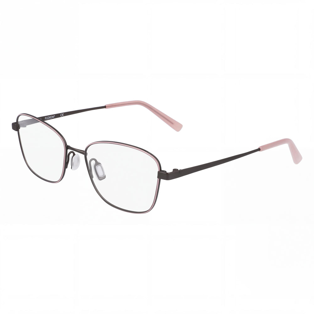 Flexon W3036 47438 Gunmetal Rectangle Eyeglasses for Women, Acetate frame