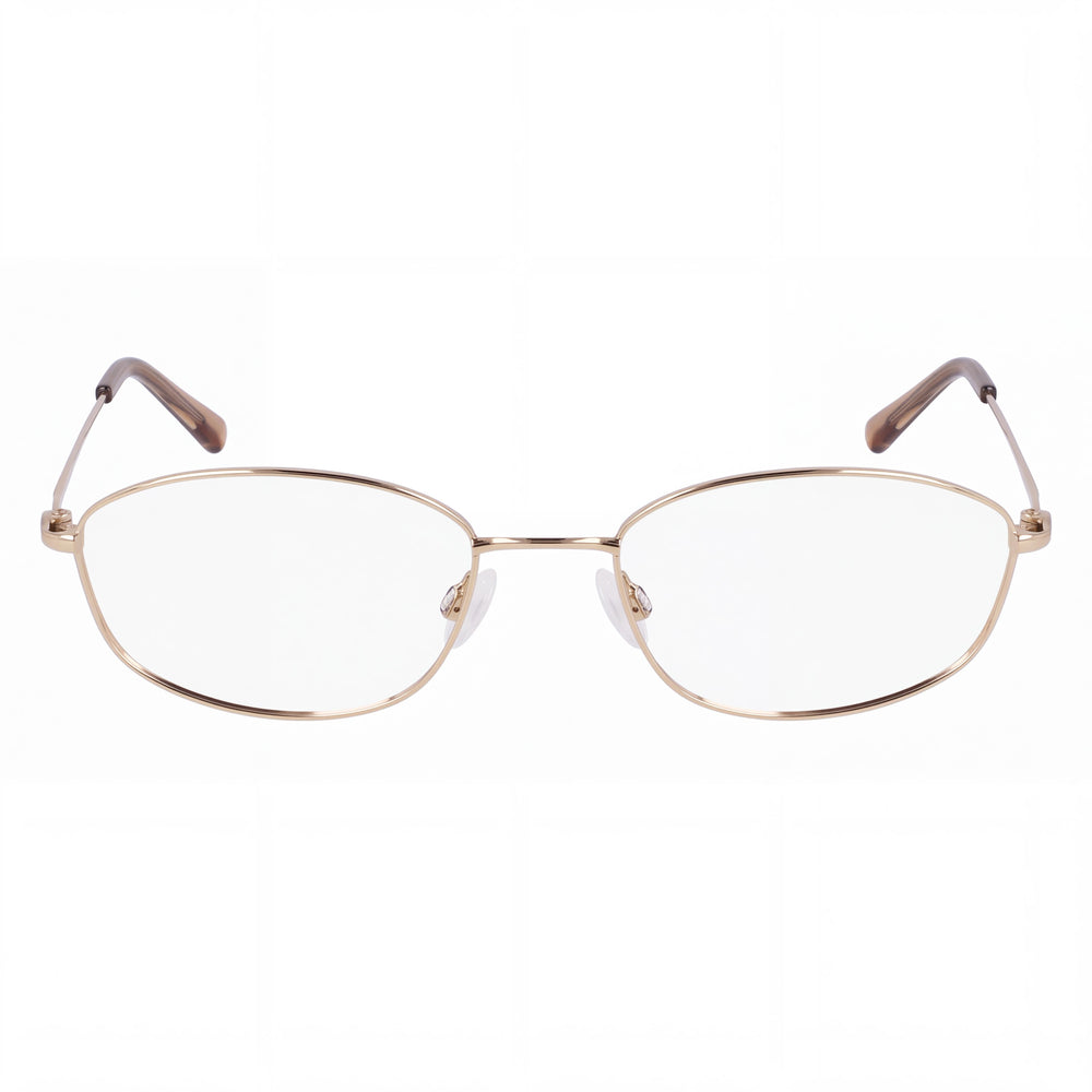 Flexon W3039 Oval Eyeglasses Unisex — front view, Acetate