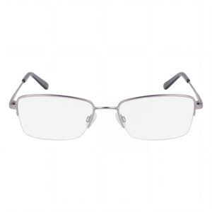Flexon W3043 Rectangle Eyeglasses Unisex — front view, Metal