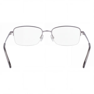 Flexon W3043 Rectangle Eyeglasses Unisex — interior view, Plastic demo lenses