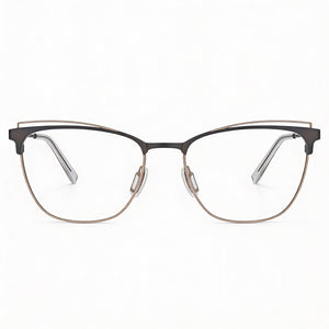 Flexon W3100 Cat Eye Eyeglasses for Women — front view, Acetate