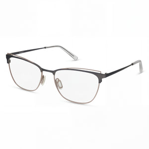 Flexon W3100 Gray Cat Eye Eyeglasses for Women, Acetate frame