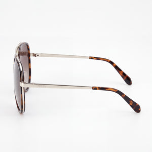 Fossil 2147/G/S Aviator Sunglasses for Women — front view