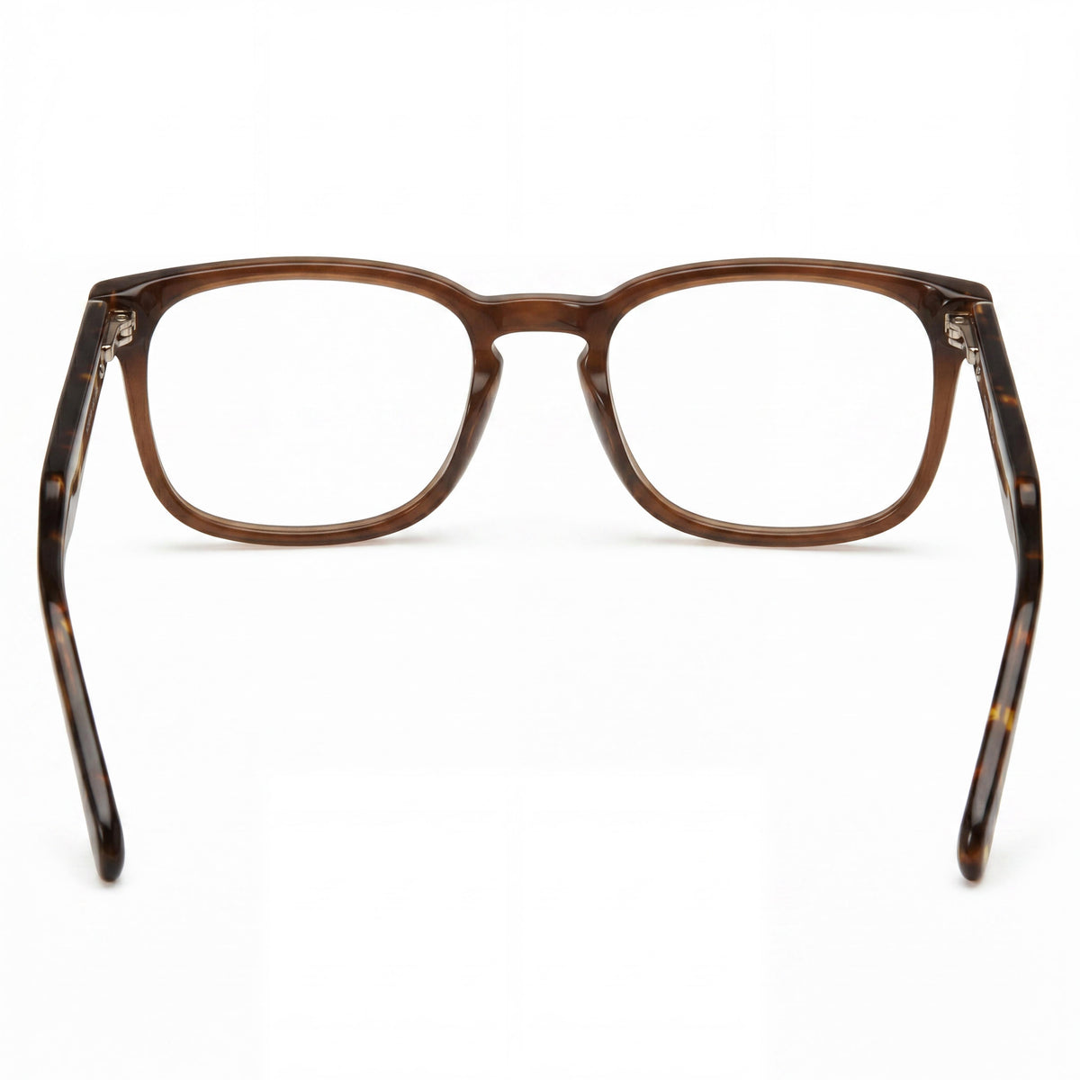 Fossil 7014 Crystal Brown Square Eyeglasses for Women, Acetate 51mm, Photo 2