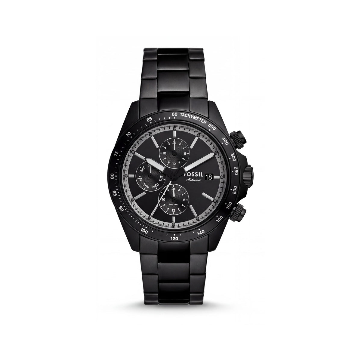 Fossil Autocross Black Watch for Men, 42mm, Photo 1