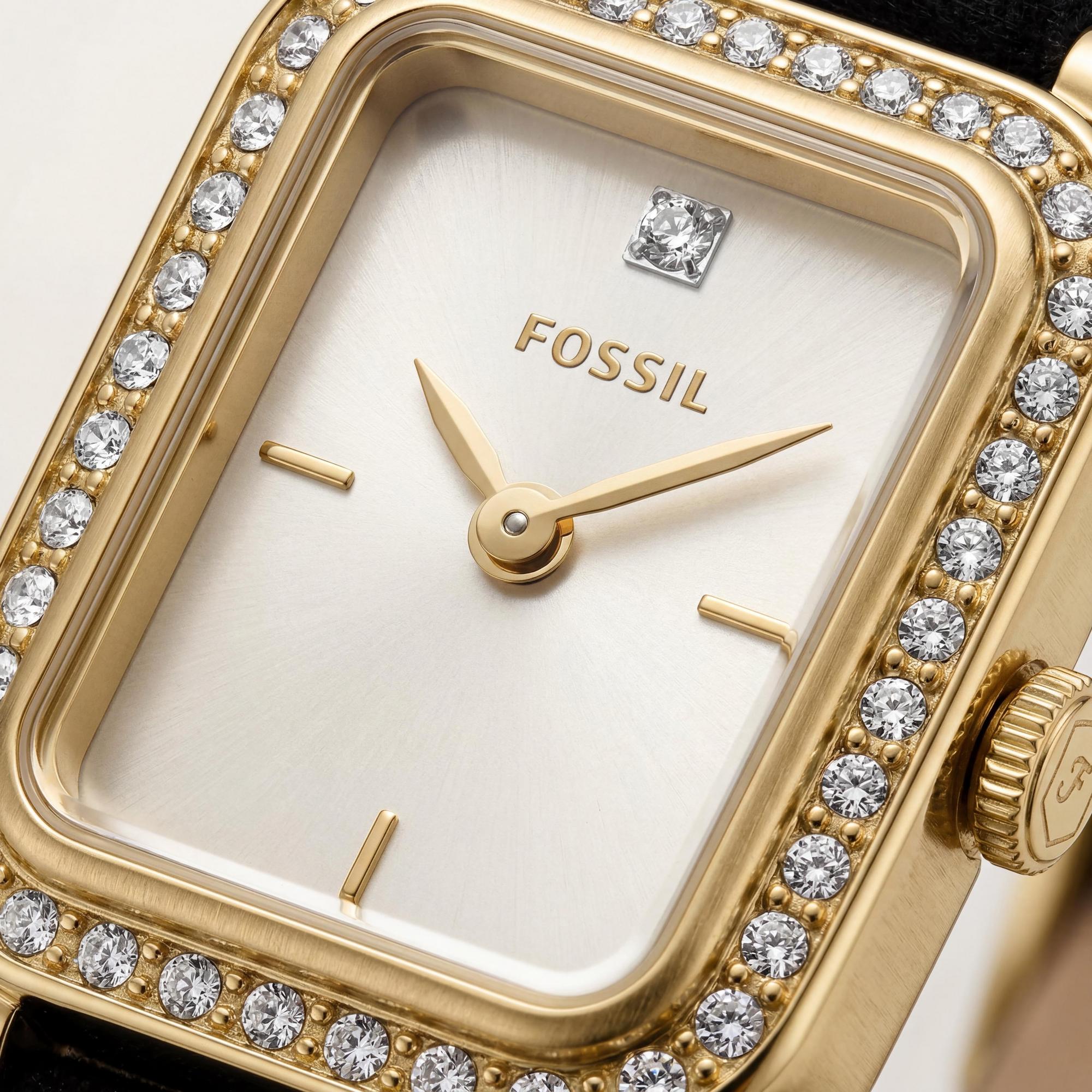 Reloj Fossil para mujer, esfera blanca, acero inoxidable, 18 mm, Photo 2