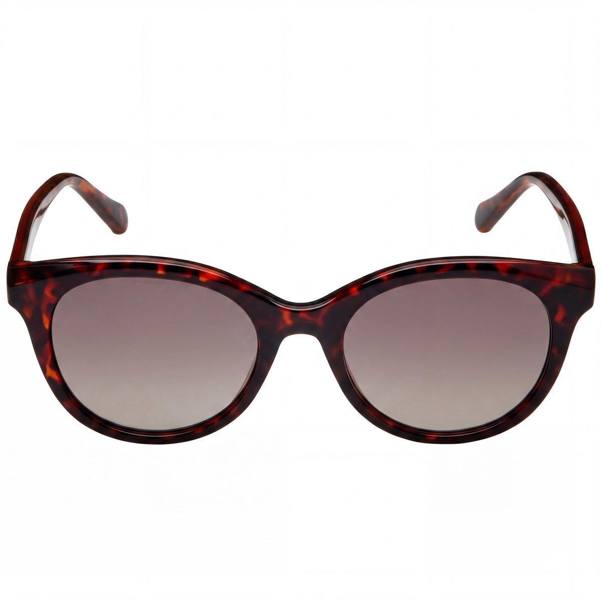 Fossil Casual Havana Brown Round Gradient Sunglasses for Women, 53mm, Photo 2