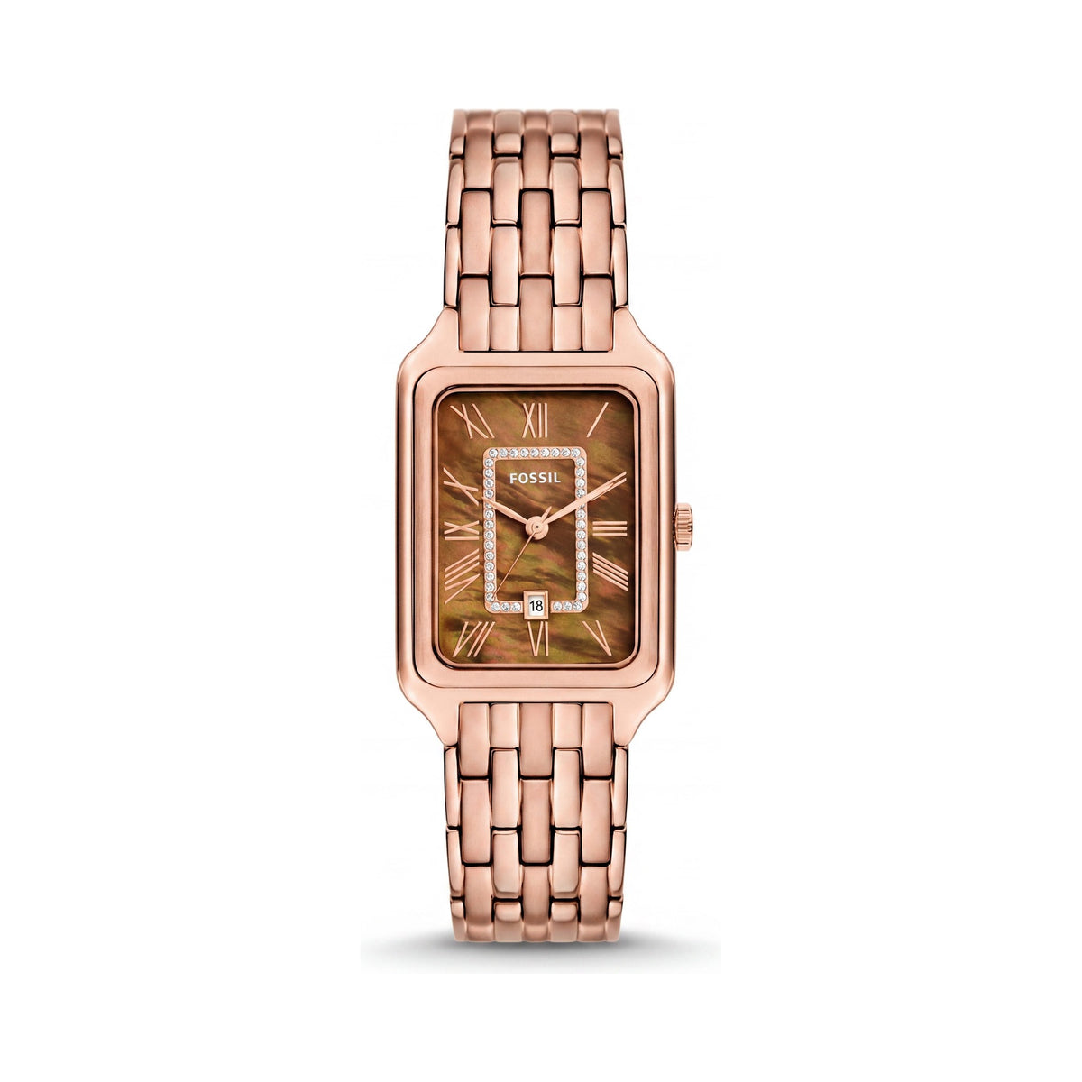Fossil Classic ES5369 Women's Watch, Rose Gold Dial 26mm, Photo 1