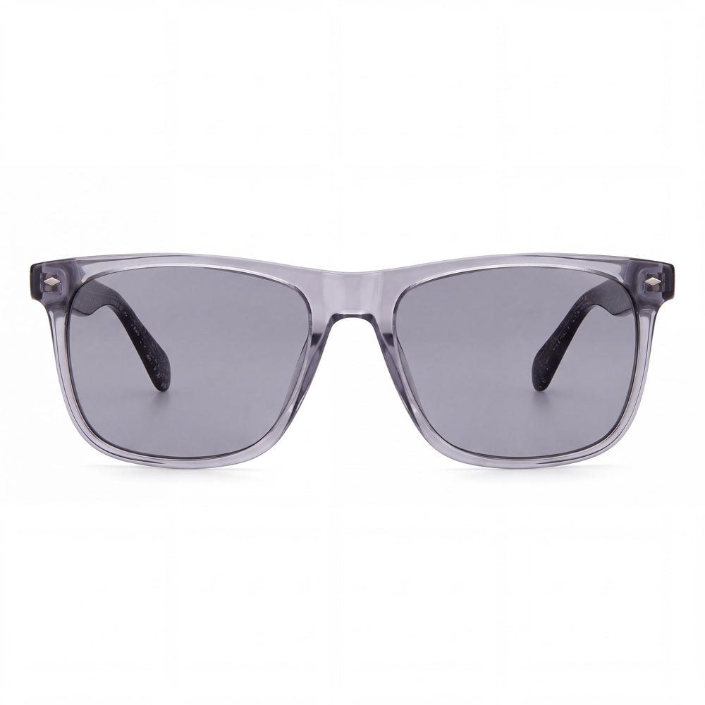 Fossil FOS 2062/S Rectangle Sunglasses for Unisex — front view, Acetate frame