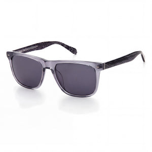 Fossil FOS 2062/S Gray Rectangle Sunglasses for Unisex, Grey lens
