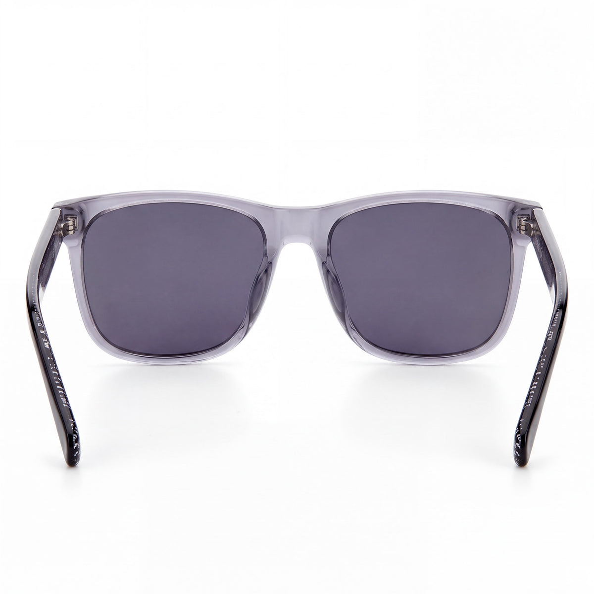Gafas de sol Fossil 2062/S unisex clásicas no polarizadas de acetato con montura gris cristal y lentes grises de 54 mm, Photo 4