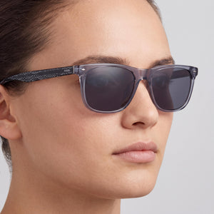 Fossil FOS 2062/S Gray Sunglasses Unisex — lifestyle wear, city streets and open-air cafes