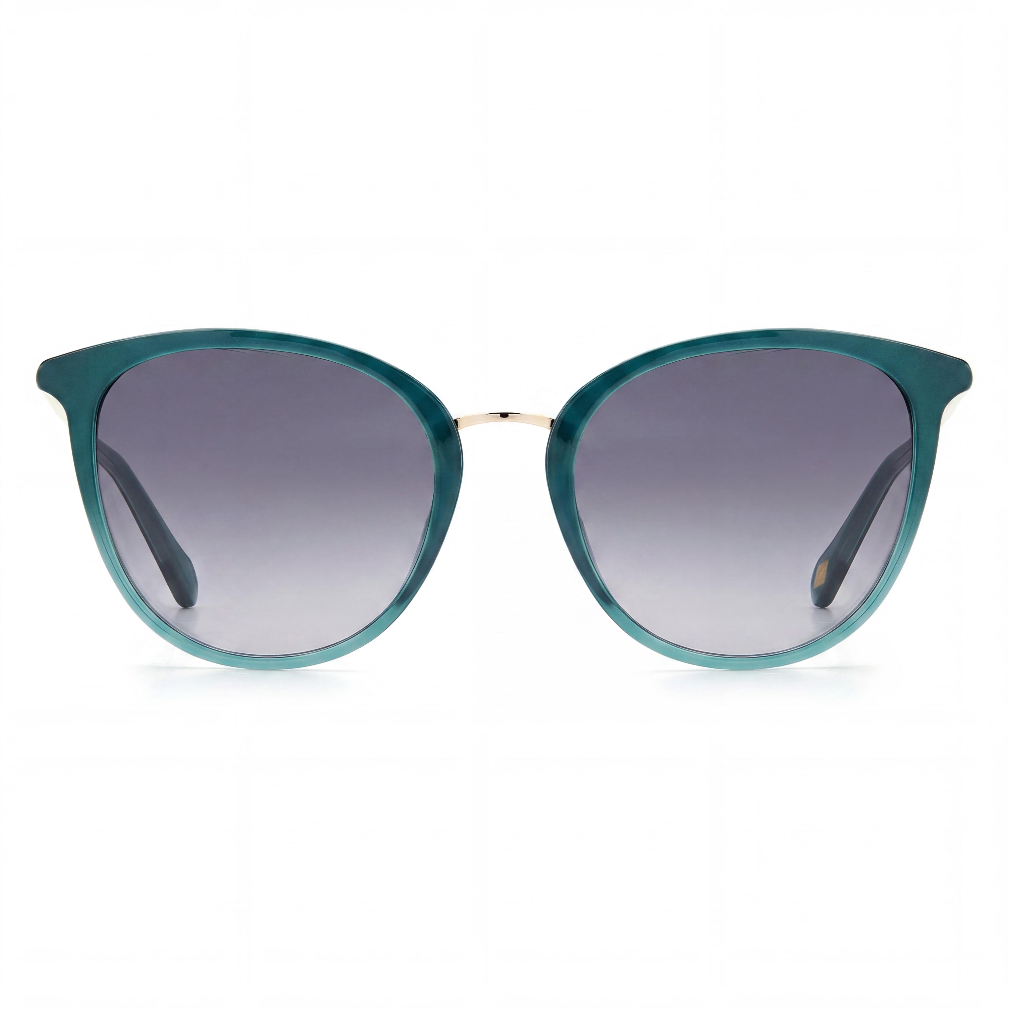 Fossil Fos 2117/G/S Blue Cat Eye Sunglasses for Women, 55mm, Photo 2